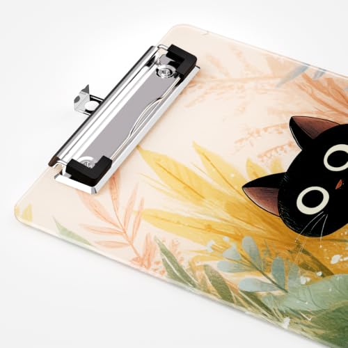 Image of Small Plastic Clipboard 6 x 9 in, Standard A5 Size Fashion Clip Board