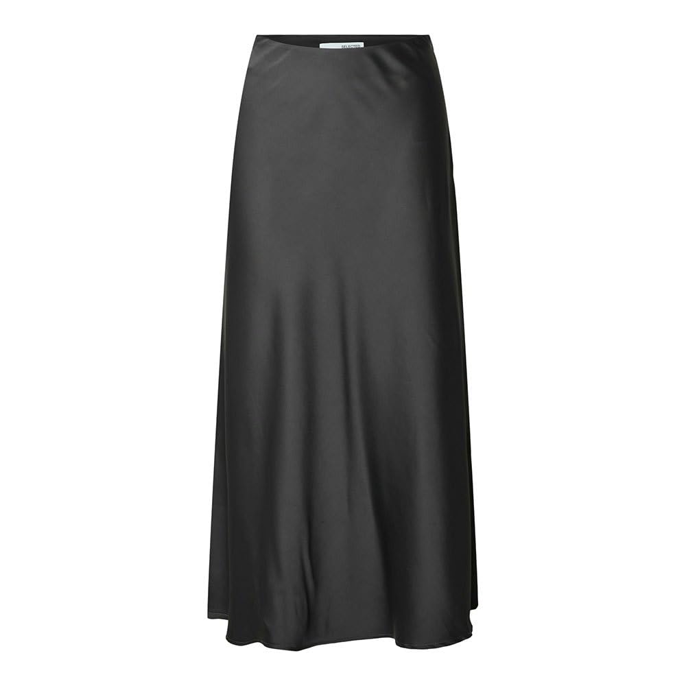 SELECTED FEMME Female Midirock Satin