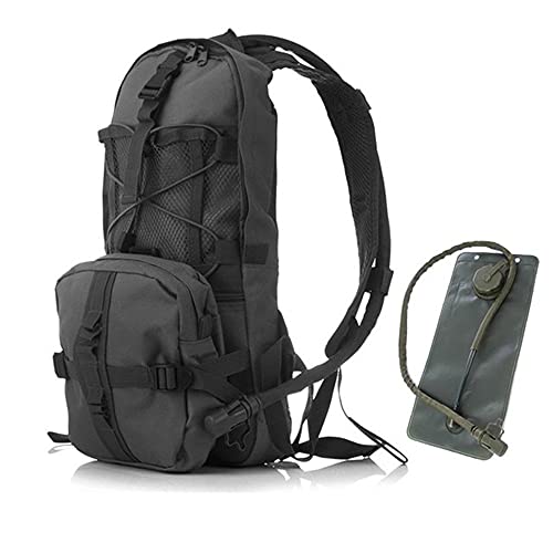 Tactical Molle Hydration Backpack Pack with 2.5L Reservoir Water Bladder, for Hiking, Biking Walking, Climbing, Cycling,Outdoor Sports