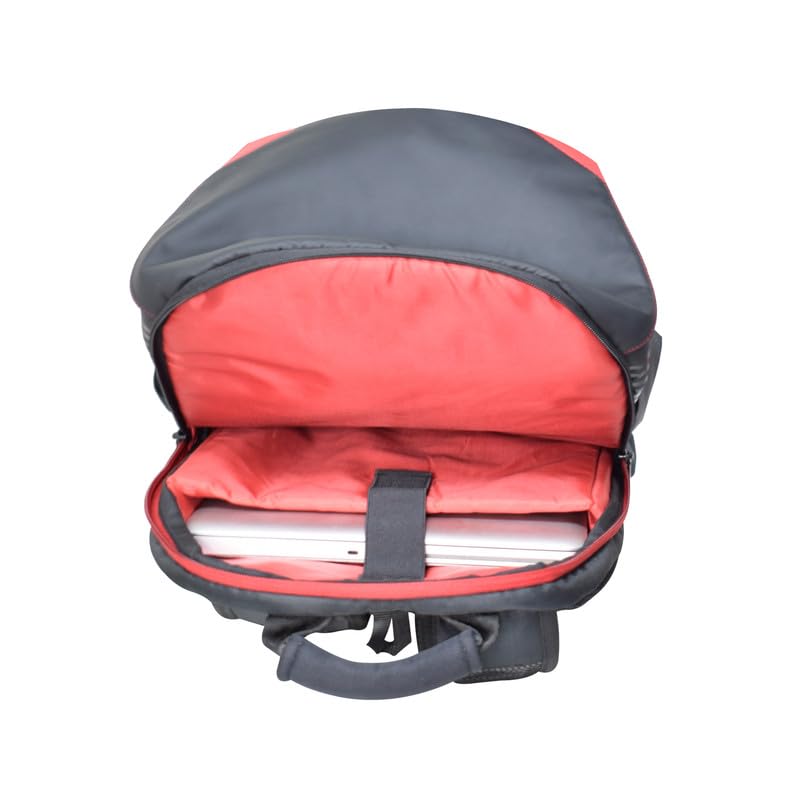 Image of SWISS MILITARY Dazzler 15.6 Inch Laptop Backpack with Unique Canopy Design, Quick Access Pockets, 26L Capacity, Durable EVA Moonlift Back Support, Organizer Compartment, Ventilated Mesh