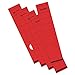 Produktbild Original Falken 10er Pack Ordner-Rückenschild. Made in Germany. Etiketten 60 x 290 mm selbstklebend für 8 cm breite Ordner rot