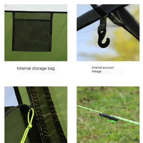 Carpa ligera y espaciosa para camping al aire libre para 2 personas miniatura 5
