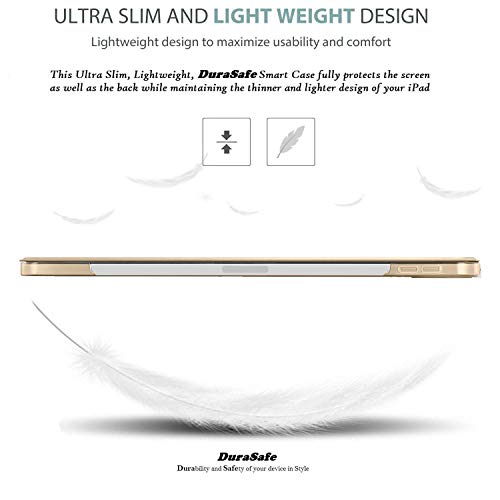 Image of DuraSafe Cases for iPad 8.3 Inch Mini 6th [ Mini 2021 6 Gen ] A2567 A2568 A2569 MK7M3HN /A MLWL3HN /A MK7R3HN /A MK7P3HN /A MLWR3HN /A MK7X3HN /A MK7V3HN /A MK893HN /A MK8E3HN /A Slim Smart PC Cover - Gold