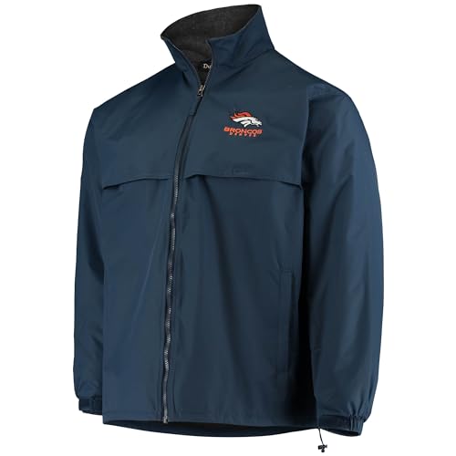 Image of dunbrooke Men's Royal Indianapolis Colts Triumph Fleece Full-Zip Jacket