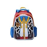 Mochila Escolar Grande Infantil Cowboy Meninos Espaçosa