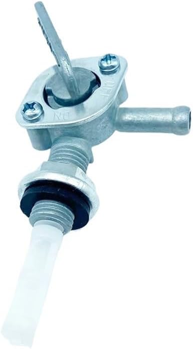 Left Port Male Thread Tank Shut Off Petcock Fits for 168 170 188 190 GX200 GX390 GX420 2KW 5KW 8KW(P01021)