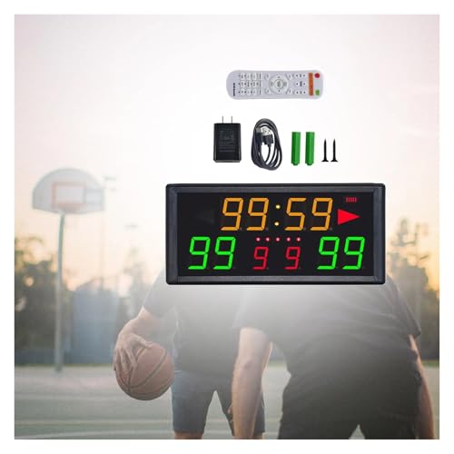 Marcador Digital Electrónico para Deportes Portátil miniatura 4
