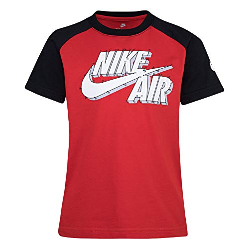 Image of Nike Boy's Printed Regular Fit Air Logo T-Shirt