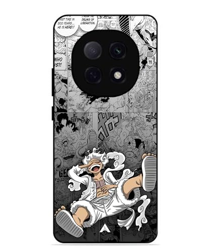 Image of Premium Anime 2 Case for Oppo F29 Pro (Glossy Finish) Soft-Touch Metal TPU Back Cover, Shockproof, Designer, Aesthetic Mobile Phone Case
