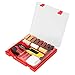 CJBIN Kit Riparazione Piastrelle, Parquet Ripara Graffi Cera Legno Riparazione Set Riparazione di Laminati Trasporta 11 Bastoncini di Cera Dura di Diversi Colori per Parquet, Mobili e Scale in Legno