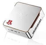 NiPoGi Hyper H2 Mini PC,Ιntel Core i9-14900HX(Vencer i7-12700H/i9-13900HK,24C/32T,hasta 5,80GHz),32GB DDR4 1TB NVMe SSD Mini Ordenador W-11 Pro,4K Triple Display HDMI/DP/Type C/WiFi 6E para Negocio