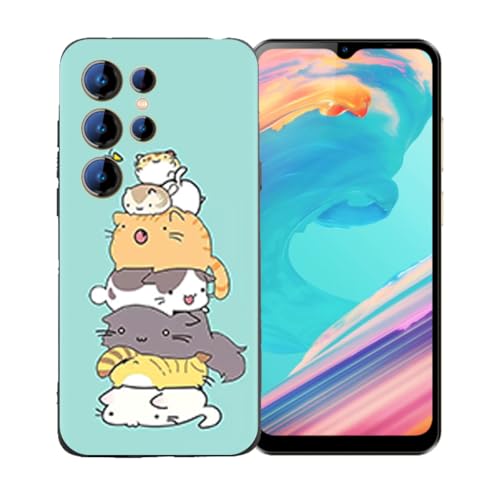 FZZSZS 適用する Oukitel C2 Pro 用のカバー 、ソフトシリコーンTPUソフトケースバンパーシェルプレミアム保護ケース黒カバー 用の 適用する Oukitel C2 Pro (6.6") - LLM39