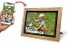 Produktbild Kiki & Co Holzoptik & Schwarz WLAN Digitaler Bilderrahmen 10 Zoll, Elektronischer Picture Frame mit App, HD, Touchscreen, SD Karte, WiFi, Smart Frame fur Apple und Android