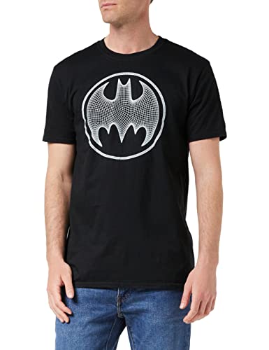 DC Comics Batman 3D Camiseta, Negro (Black Blk), X-Large para Hombre