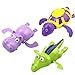 POPETPOP 3Pcs Vent up De Natation Jouets De Bain De Natation Hippopotame Crocodile Tortue Jouet Flottant Baignoire Jouets Animaux Douche Jouets Baignoire Piscine Jouets Éducatifs Jouets de