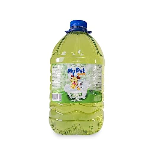 MY PET BRASIL Shampoo Para Cachorros Modelo Limpeza Profunda Shampoo Profissional Pet Banho E Tosa Galão De 5 Litros