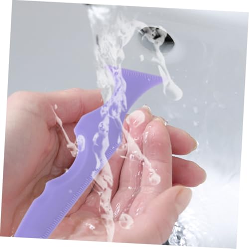 2pcs Plantillas para Cejas y Herramientas de Maquillaje de Silicona miniatura 4