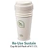 Aladdin Re-Use Sustain Cups - 4 Pack - Eco-Friendly, Dishwasher - View #8