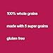 KIND HEALTHY GRAINS Granola, Healthy Snack, Raspberry Granola with Chia Seeds, Snack Mix 11 OZ (6 Pack)