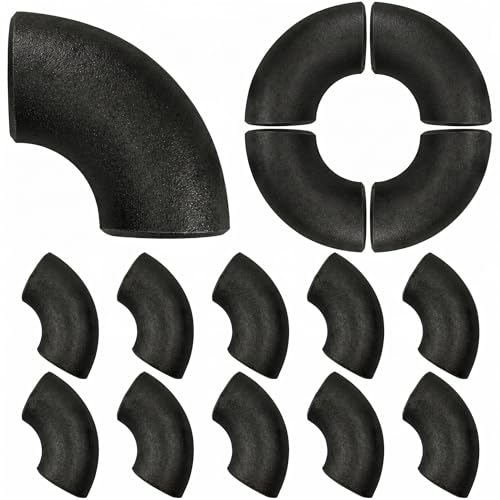 Shimeyao 15 Pcs 1-1/4" seamless Handrail Steel Pipe Fitting