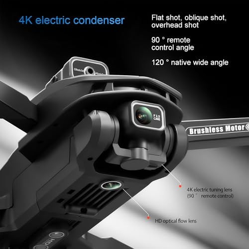 Image of V168 4K UHD Drone with GPS Return, 90 Adjustable Camera, 5G HD Transmission, 30 Min Flight, 3000M Range, Obstacle Avoidance, Brushless Motor, Follow Me & Waypoint Fly