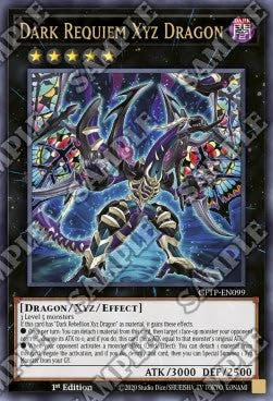 Dark Requiem Xyz Dragon GFTP-EN099 Ultra Rare Englisch Near Mint 1. Auflage - Ghosts from The Past - mit ReCollectibles-Versandschutz - für Yu-Gi-Oh!