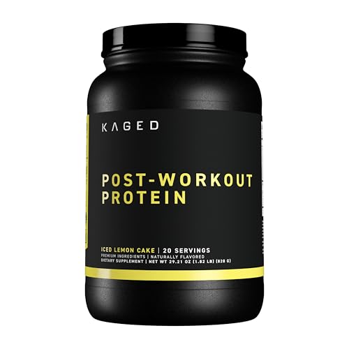 Kaged Post Workout Protein Powder | Iced Lemon...
