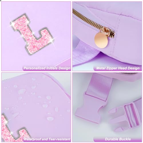 Image of Uygafly Gift for Teen Girls Kids Daughter Her - Birthday Gifts for 3 4 5 6 7 8 9 10 11 12 13 Year Old Girls,Fanny Pack Crossbody Bag Purse Belt Bag Cute Trendy Stuff | Lavender,L