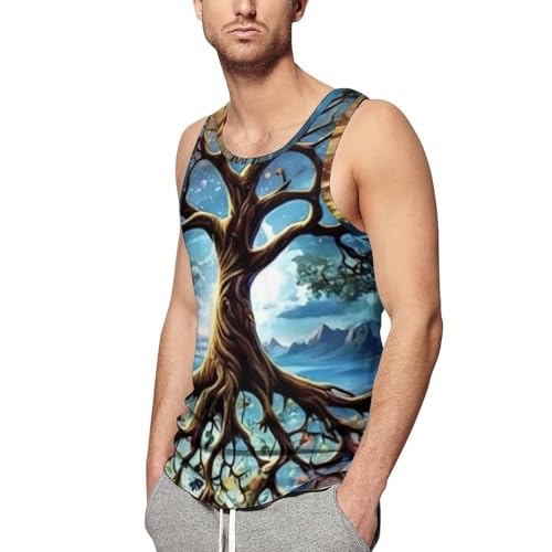 Mens Sleeveless Vest Undershirts Summer Sweat Shirt Daily Wear - Sweatproof4