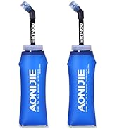Azarxis TPU Faltbarer Soft Flask, BPA-Frei Trinkblase Trinkflaschen Wasserflasche für Trinkrucksa...