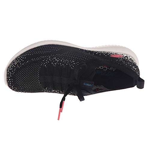 Skechers Skechers Women's Athleisure Sneaker, Black/White,7.5 M US