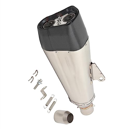 Silencieux moto carbone double trou haut de gamme pour Yamaha MT-09 et CBR500R