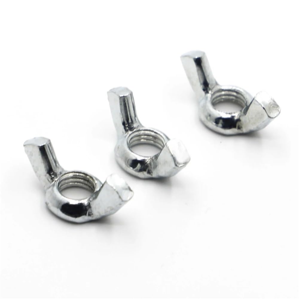 Noci ad Alette, 5/10 pz M3 M4 M5 M6 M8 M10 M12 in Acciaio Inox 304 Stringere A Mano Dado Dadi Dadi Ad Alette(M3 10pcs)