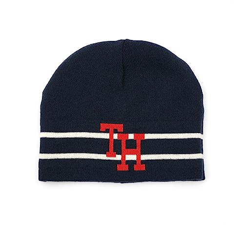 Tommy Hilfiger Boys' Reversible Tilted Th Beanie4
