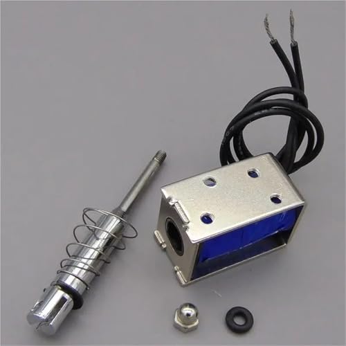 Électroaimant solénoïde de traction DC 12V pour serrure électrique