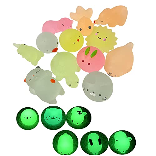 ASMFUOY 12 Pack Mini Squishies Mochies Spielzeug Cover