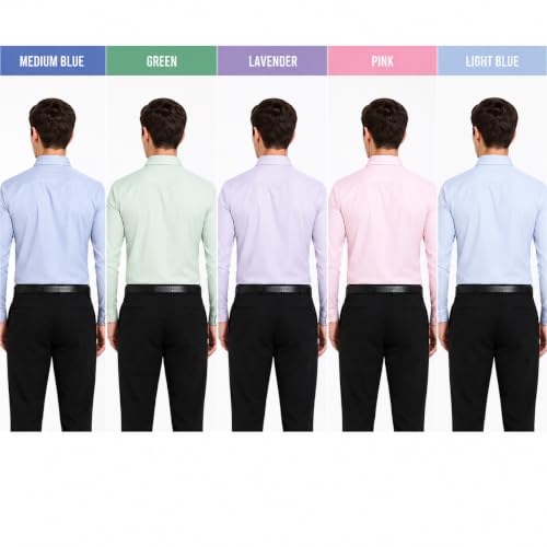 Image of Men's Solid Formal Shirt | Premium Cotton Rich Full Sleeves Shirt | Comfort Fit Office Wear Shirt with Single Chest Pocket | Stylish Casual & Formal Shirt for Men