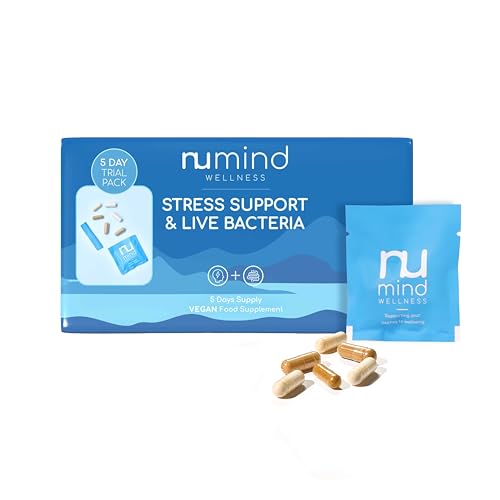 Nu Mind Probiotic Complex Supplements 5 x Day Trial – 20 Billion Cultures & 15 Strains | Probiotics | Gut Health & Digestion | Vegan Capsules – Daily use for Gut Flora
