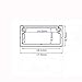 Litever 6-Pack 3.3ft/1 Meter 9x18mm U Shape Aluminum Channels with Diffuser, End Caps and Mounting Clips LED Strip Channels for Max 16mm Wide LED Lightstrip Light Mounting-LL-007-M