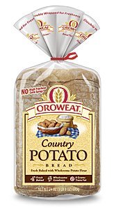 Oroweat Sliced Bread 24oz Loaf (Pack of 2) Choose Flavor Below (Country - Potato)