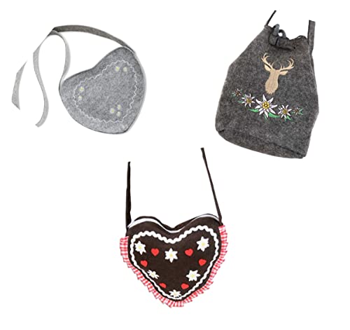 KarnevalsTeufel Sac à bandoulière Dirndl Sac à main pour fête de la bière Accessoire différents modèles (sac Bavaria) Cover