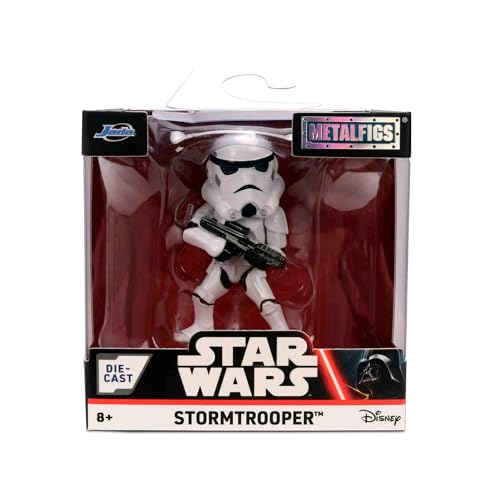 Jada Toys Star Wars Figur (1 Stück) – 1 von 4 Star Wars Sammelfiguren aus Metall für Film-Fans & Sammler ab 8 Jahren, Auswahl per Zufallslos, ca. 6,5 cm, Series 1