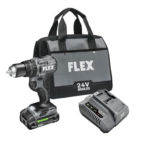 FLEX 24V Brushless Cordless 1/2-Inch 650 In-Lbs Torque 2-Speed Compact