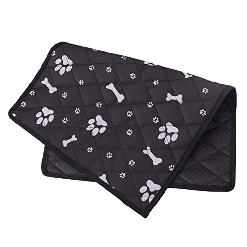 BESPORTBLE Comfortable Dog Car Pad Breathable Pet Car Mat with Non Slip Design Easy to Machine Washable for Dogs Print