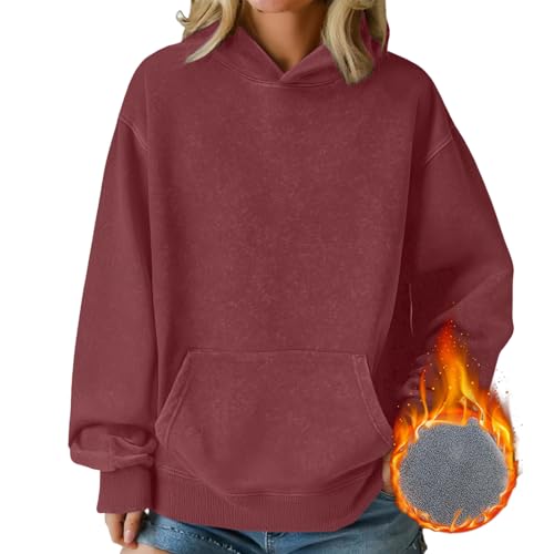 Oversized Hoodies for Women Men Casual Fleece Sweatshirt Heavyweight Loose Hooded Sweatshirts Winter Warm Clothes4