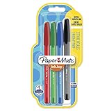 La punta mediana de 1,0 mm distribuye perfectamente la tinta.
