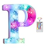 ⭐【Design Cadeau Licorne 】le design en forme de licorne est unique et mignon, et la décoration florale injecte du plaisir dans la lampe lettre, ce qui est un bon moyen d'exprimer votre amour l'un pour l'autre. Non seulement une décoration lumineuse, mais aussi une belle œuvre d'art, adaptée aux filles de tous âges.