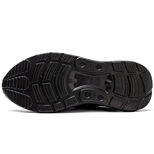 Image of XUNRUO Safety Work Shoes for Mens Womens,Steel Toe Lightweight Sneakers | Steel toe Athletic Footwear,all-day Comfort and Breathable . Ideal for Construction, warehouse,Carpenter and Industrial jobs.