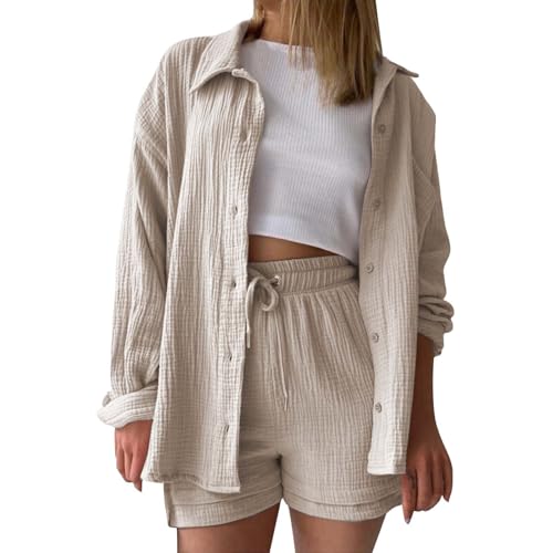 Musselin Bluse Damen Oversized - Sommer Lässig Longbluse Baumwolle Leicht Nnd Luftig Hemd Oberteile Langarm Einfarbig Modische Hemdbluse Long Shirt Elegant Leinenhemd Locker Langarmshirt Tuniken Musselin Bluse Damen Oversized - Sommer Lässig Longbluse Baumwolle Leicht Nnd Luftig Hemd Oberteile Langarm Einfarbig Modische Hemdbluse Long Shirt Elegant Leinenhemd Locker Langarmshirt Tuniken