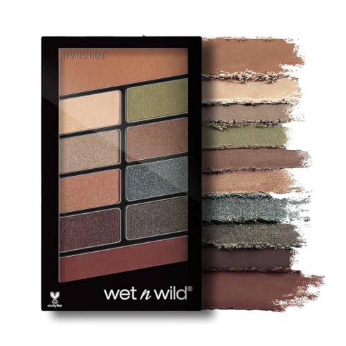 wet n wild - COLOR ICON 10 PAN PALETTE - Palette de 10 teintes d'ombres - Teinte Comfort Zone - 100% Cruelty Free – Produit Vegan